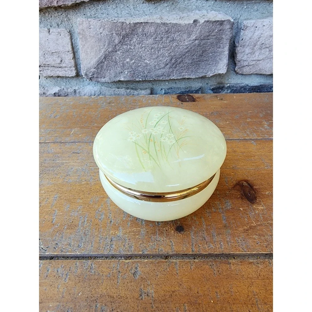 Trinket Box With Hinged Lid
